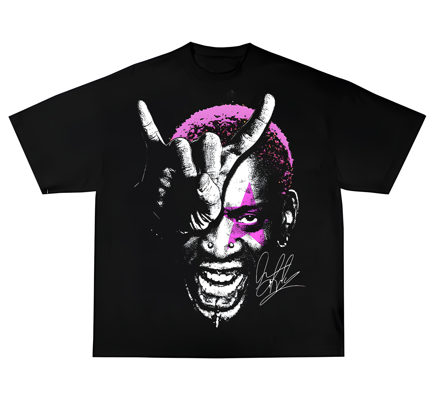 'RODMAN V' GRAPHIC TEE