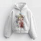 'SAVE ME' HEAVYWEIGHT BOXY ZIPUP HOODIE