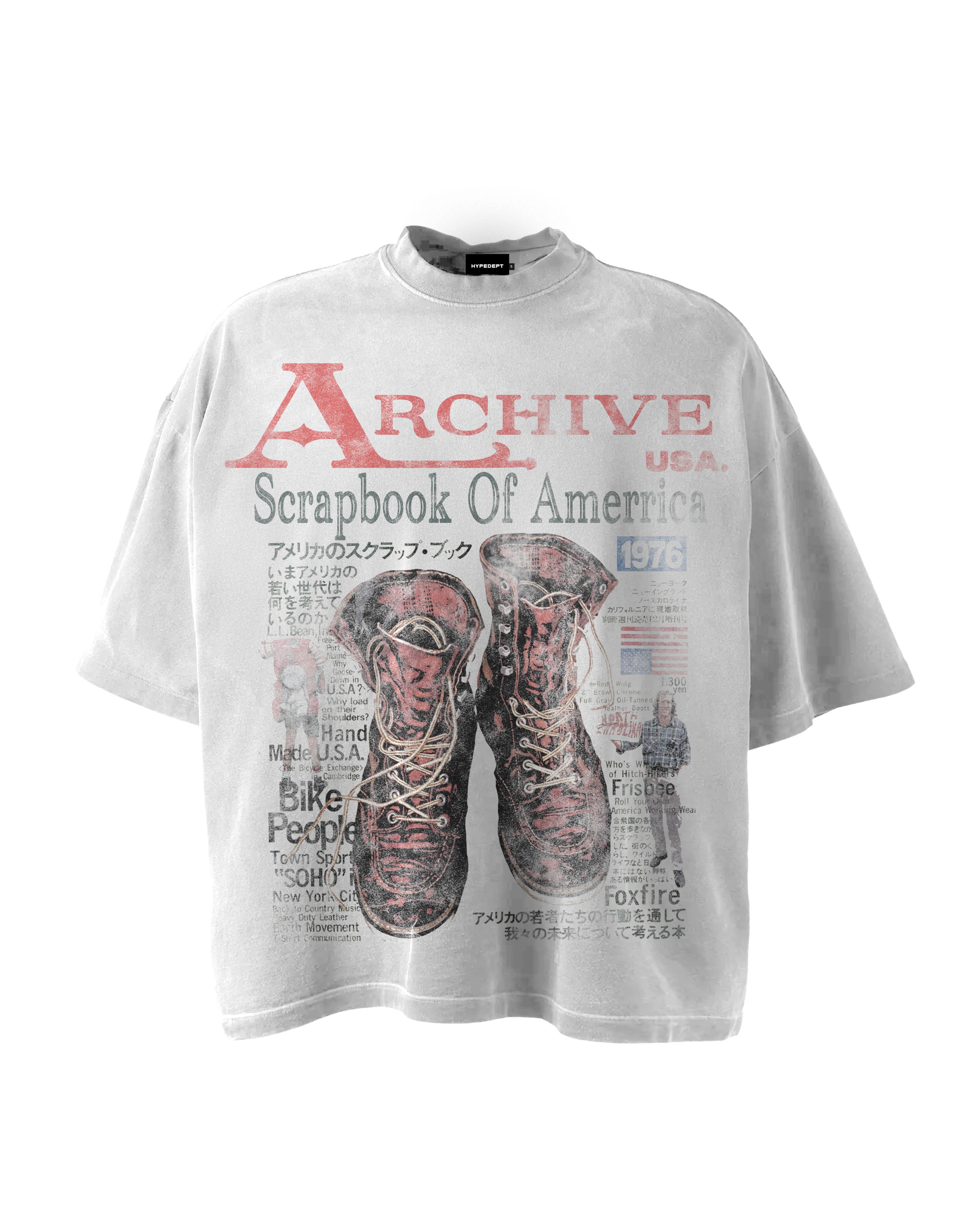 'SCRAPBOOK OF AMERICA' GRAPHIC TEE