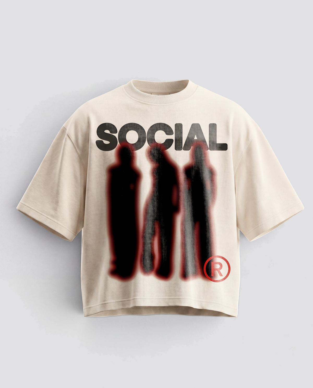 'SOCIAL' GRAPHIC TEE