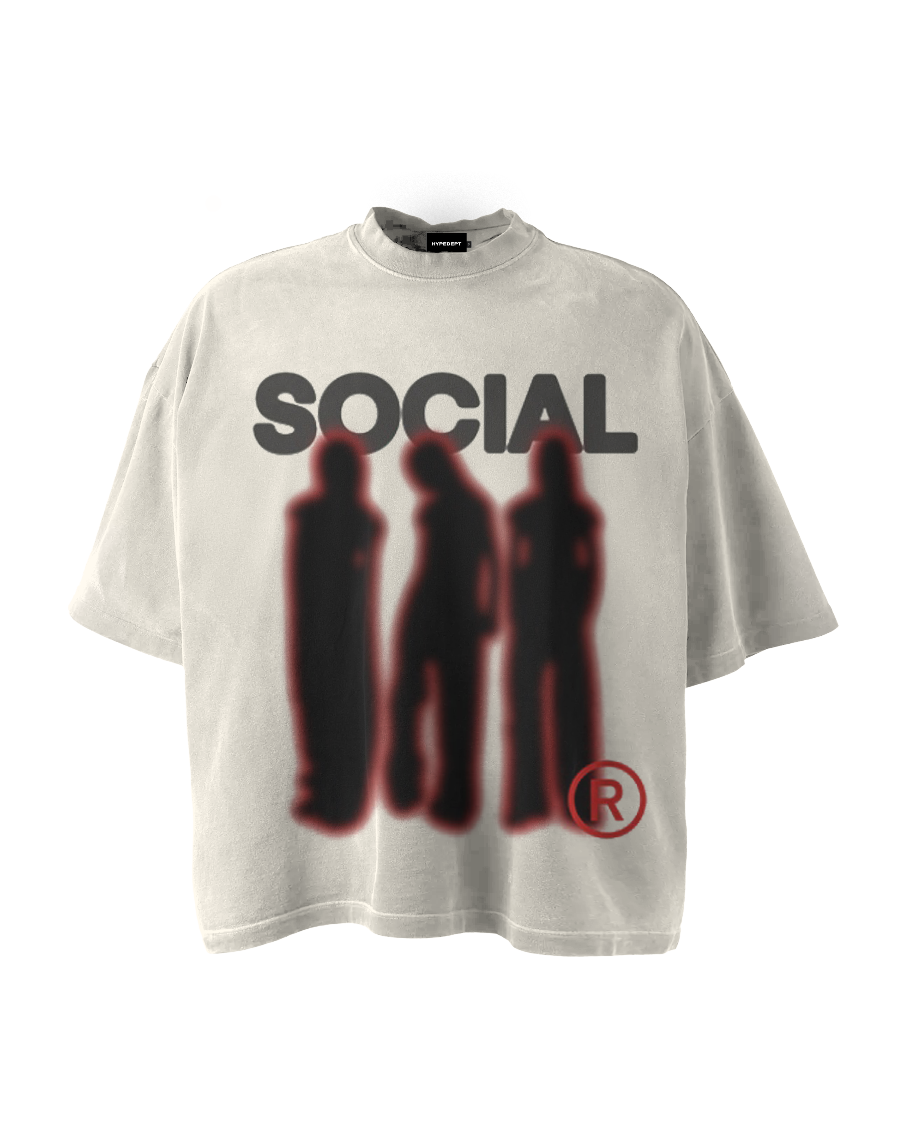 'SOCIAL' GRAPHIC TEE