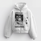 'SILENCE SPEAKS VOLUMES' HEAVYWEIGHT BOXY ZIPUP HOODIE