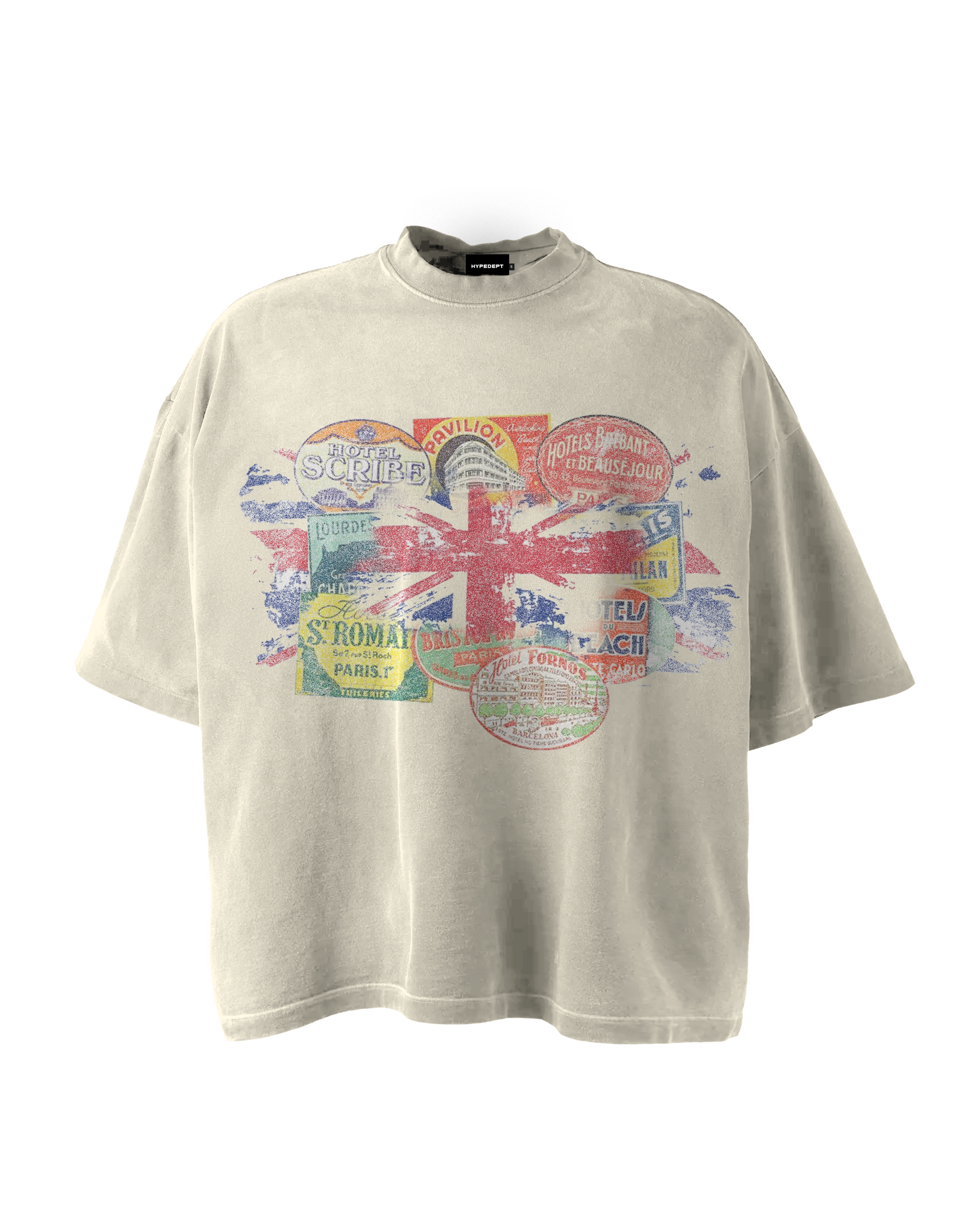 'STAMPS' GRAPHIC TEE