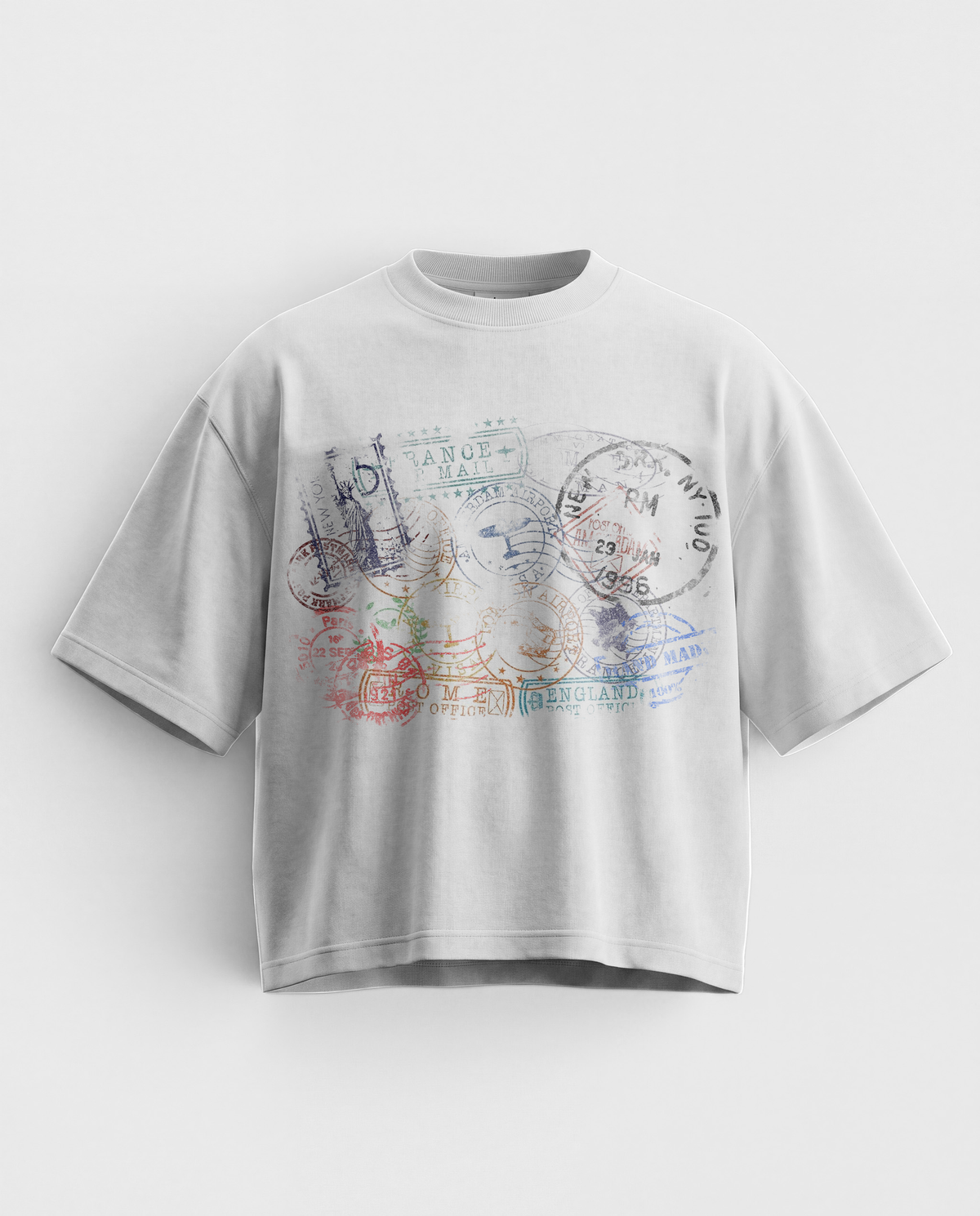'STAMPS II' GRAPHIC TEE