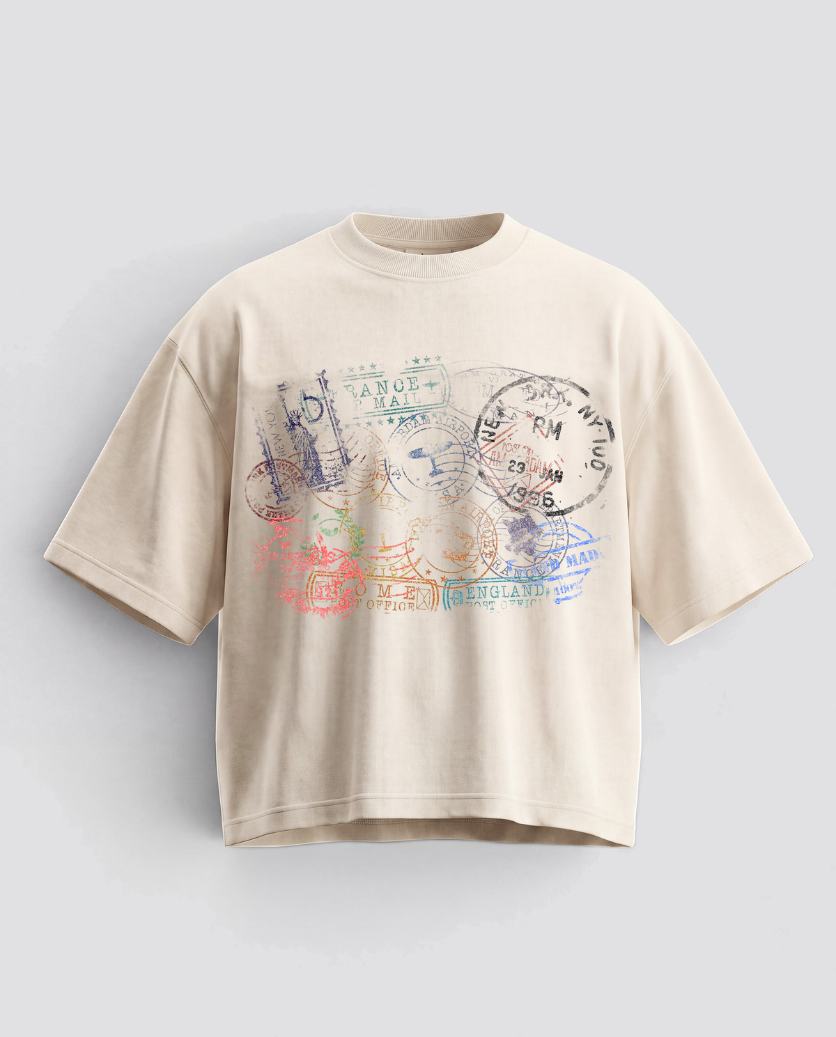 'STAMPS II' GRAPHIC TEE