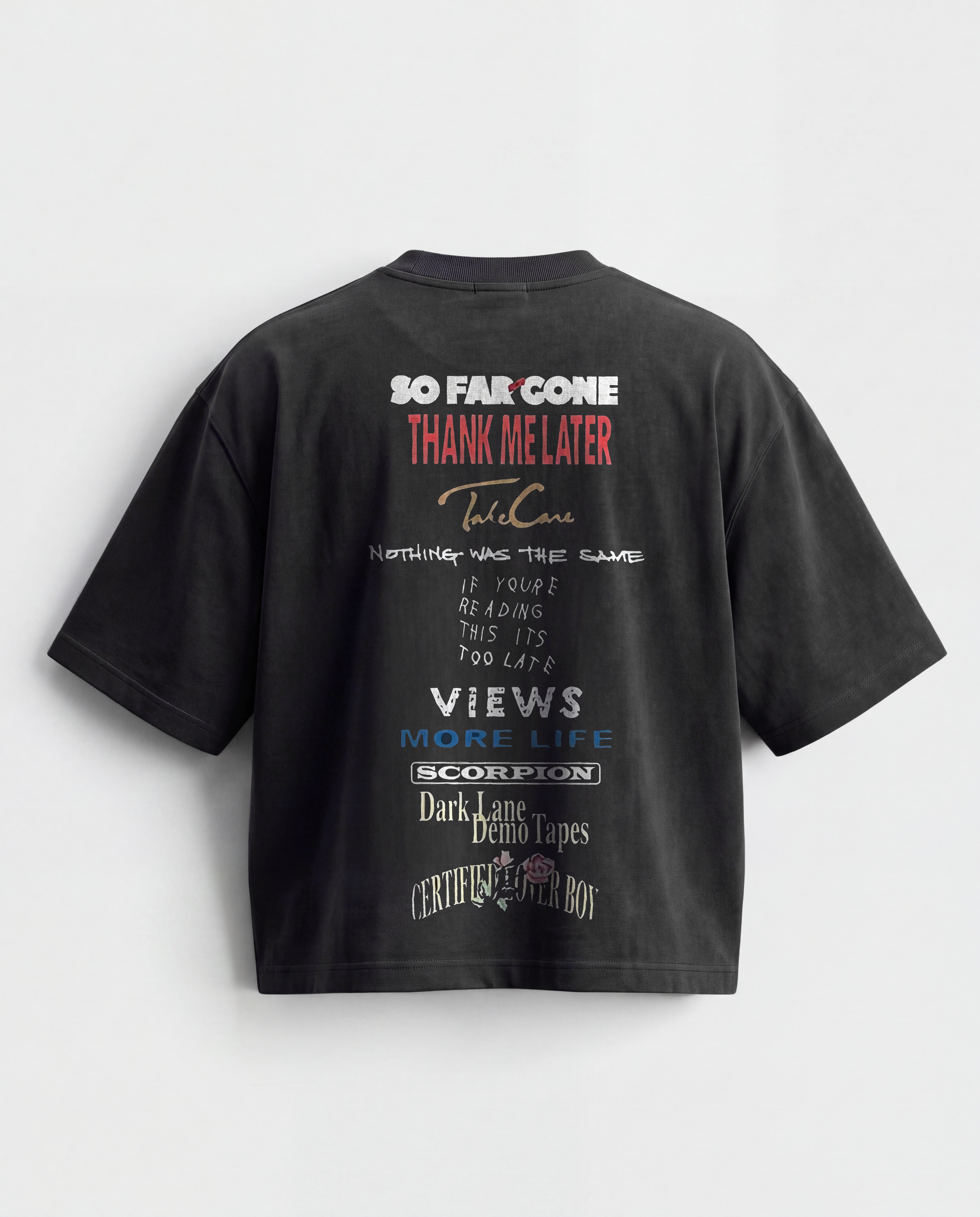 'DRAKE III' GRAPHIC TEE