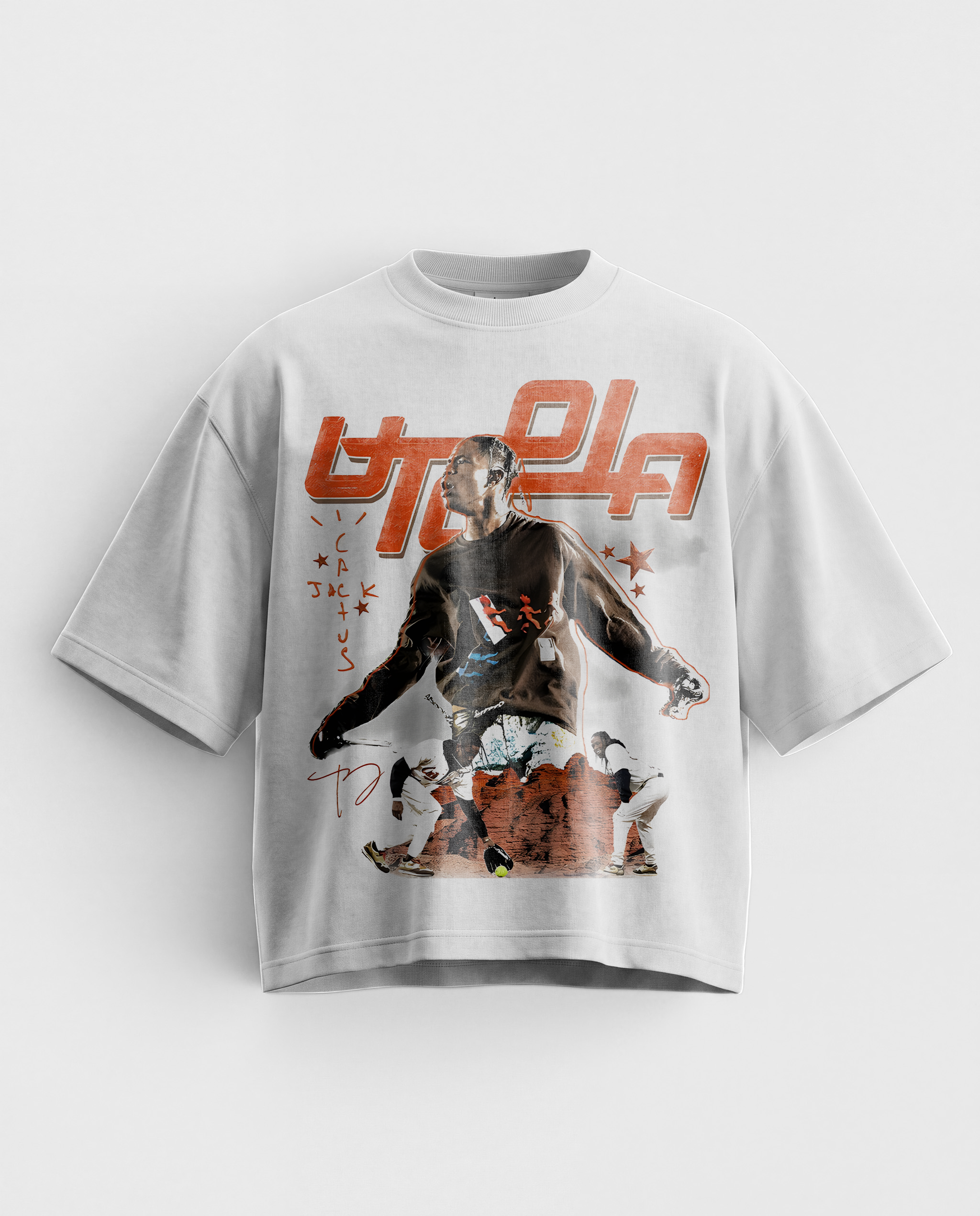 'UTOPIA' GRAPHIC TEE