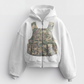 'LOST ARCHIVES IV' HEAVYWEIGHT BOXY ZIPUP HOODIE