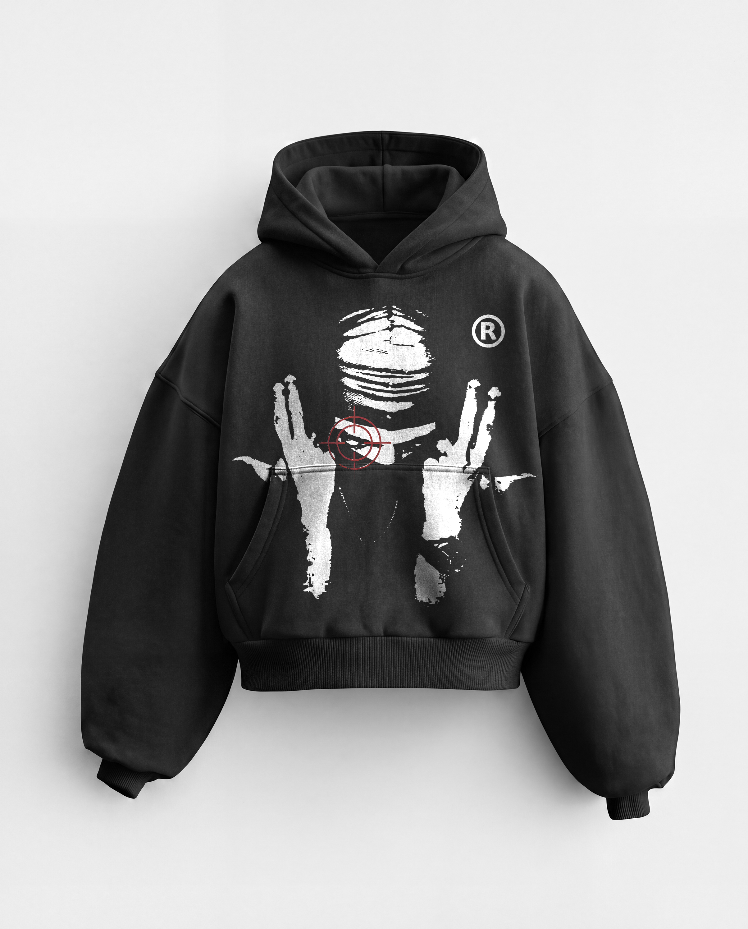 'TARGET' 500G HEAVYWEIGHT HOODIE