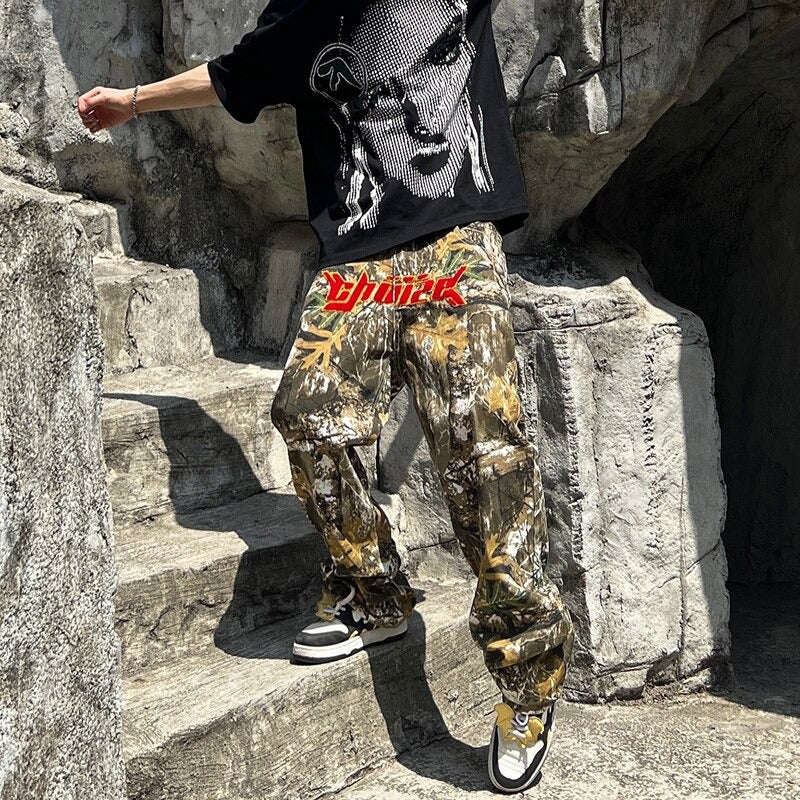 'CHOIZE' CAMO PANTS JEANS